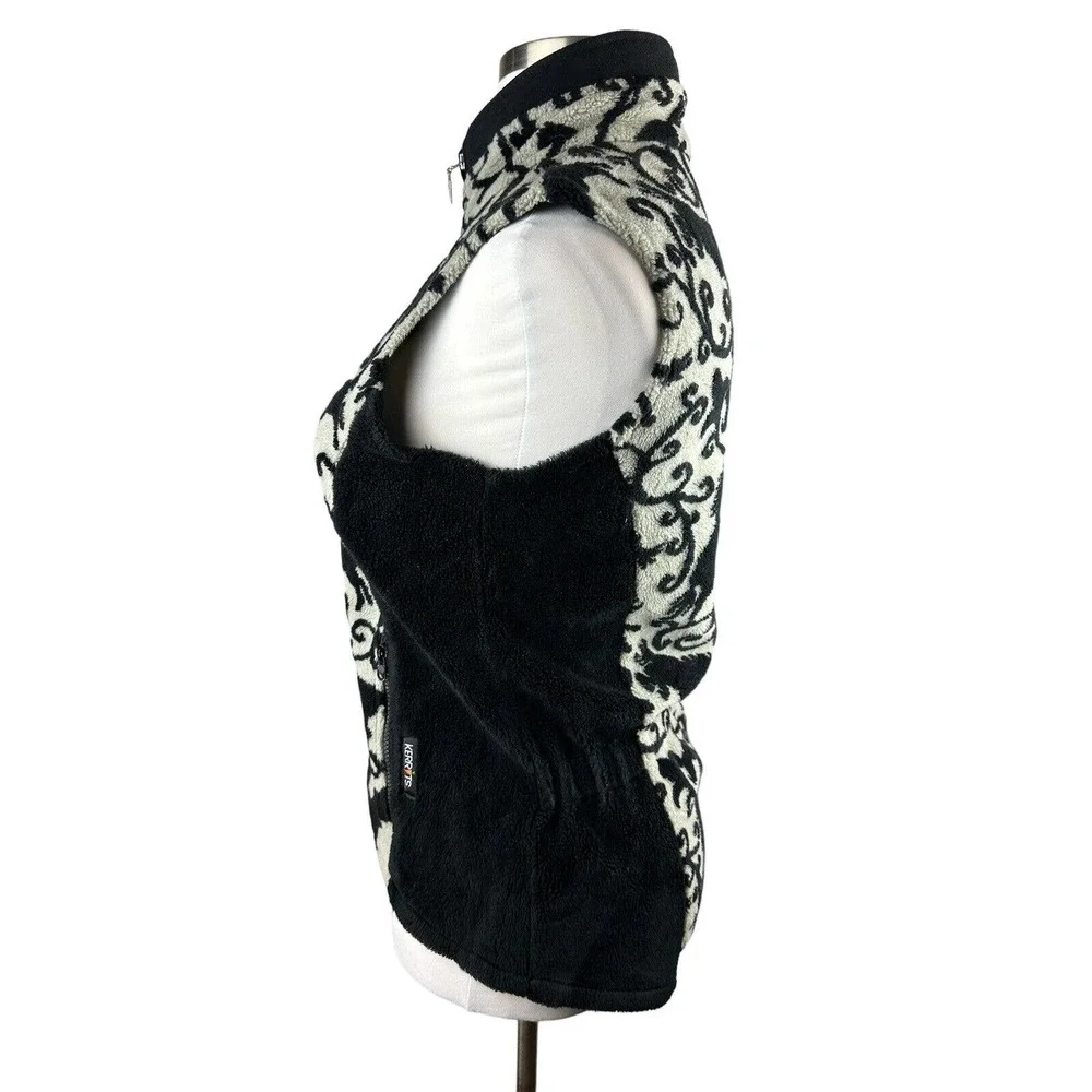 Kerrits Horse Print Equestrian Full Zip Fleece Vest Women's Size Large H14693 - Picture 2 of 16